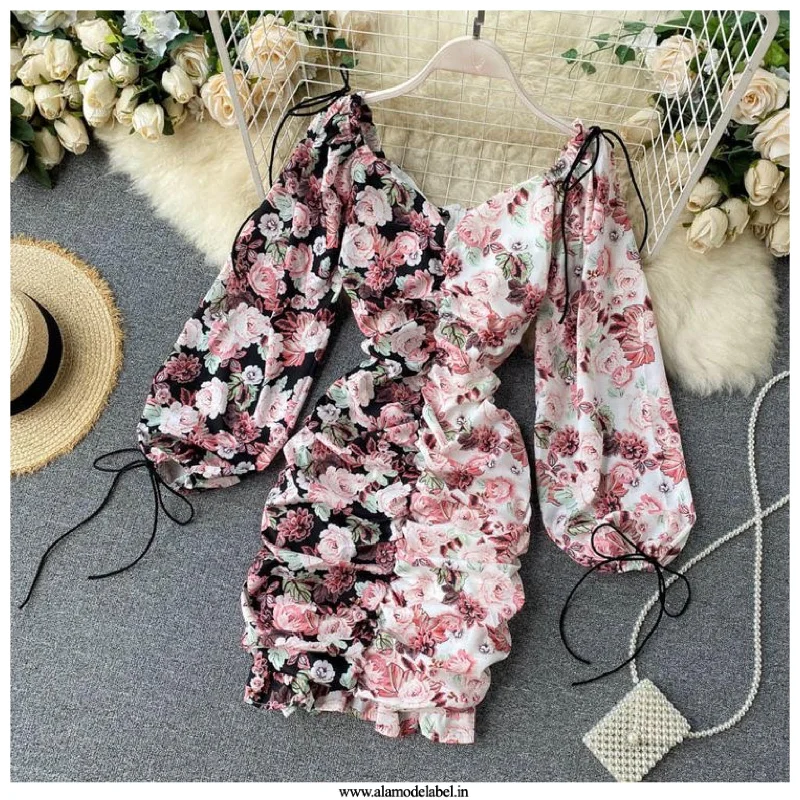 Strapless Women Dress with a Built - in Bra for Comfort and Support Strapless Women Dress with a Built - in Bra for Comfort and Support Rosito Floral Dress