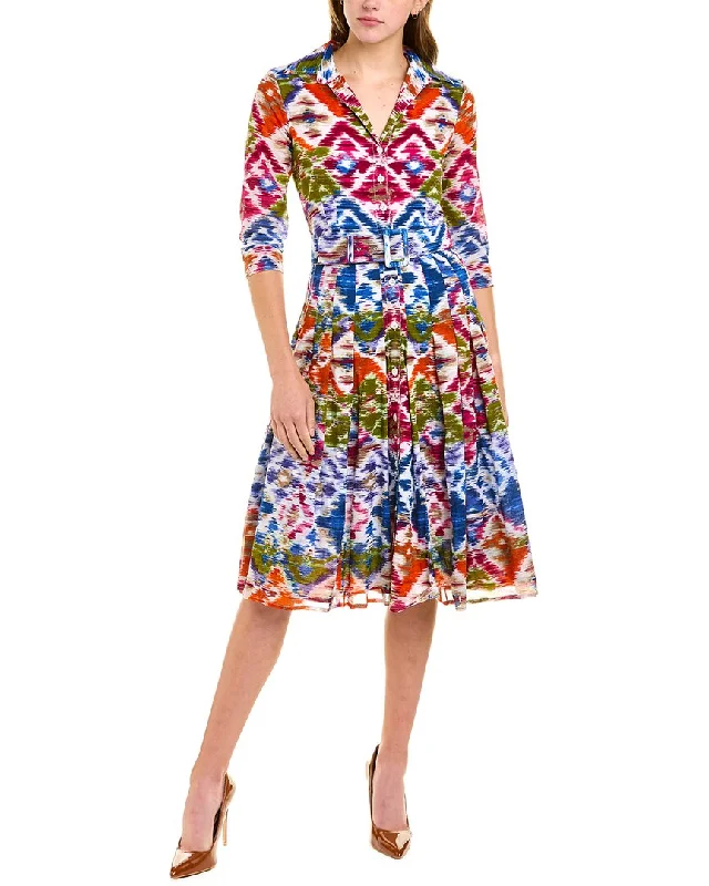 Printed Abstract Women Dress for a Modern and Artistic Appeal Printed Abstract Women Dress for a Modern and Artistic Appeal Samantha Sung Patricia Shirtdress