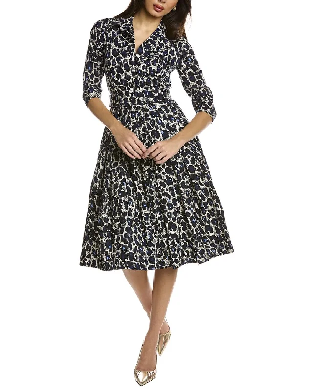 Little Black Women Dress with Sequins for a Glamorous Night Out Little Black Women Dress with Sequins for a Glamorous Night Out Samantha Sung Patricia Wool & Silk-Blend Shirtdress