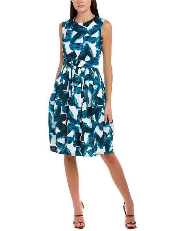 Mermaid - Style Women Dress with a Fitted Silhouette for Special Occasions Mermaid - Style Women Dress with a Fitted Silhouette for Special Occasions Samantha Sung Rachel Wool & Silk A-Line Dress