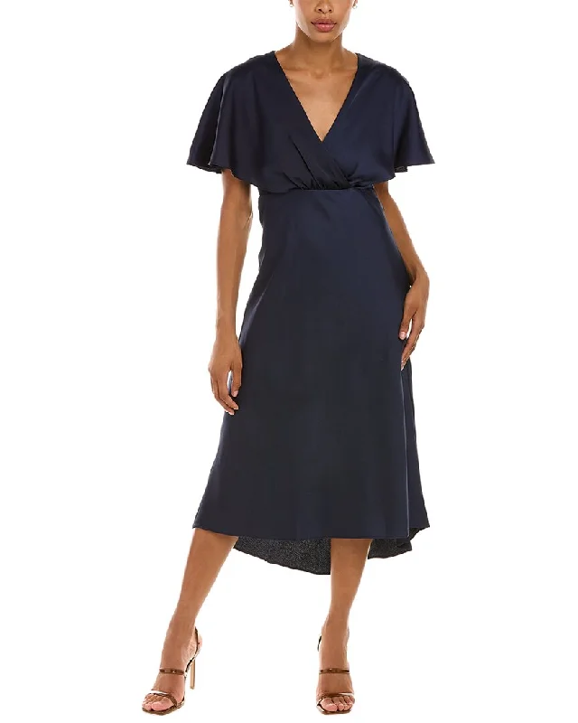 Ball Gown Women Dress with a Full Skirt for a Princess - like Look Ball Gown Women Dress with a Full Skirt for a Princess - like Look Taylor Bias Cut Midi Dress