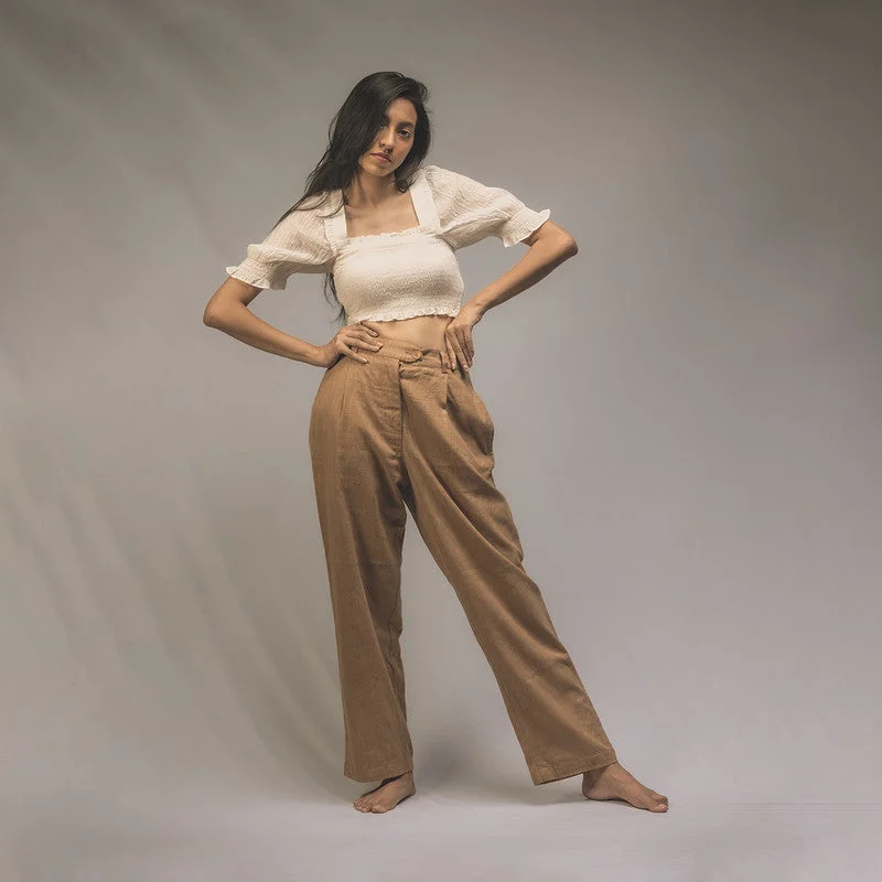Off - the - Shoulder Women Dress for a Romantic and Feminine Look Off - the - Shoulder Women Dress for a Romantic and Feminine Look Cotton Women Trousers | Relaxed Fit | Natural Brown Off - the - Shoulder Women Dress for a Romantic and Feminine Look Off - the - Shoulder Women Dress for a Romantic and Feminine Look Cotton Women Trousers | Relaxed Fit | Natural Brown