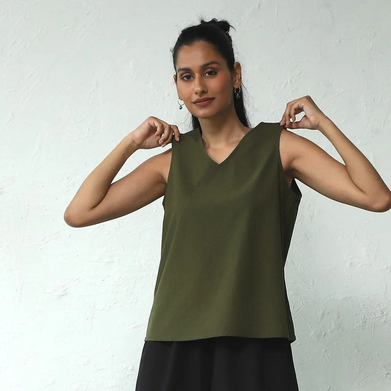 Sleeveless Women Dress in Bright Colors for Summer Parties Sleeveless Women Dress in Bright Colors for Summer Parties Cotton Sleeveless Top for Women | Olive Sleeveless Women Dress in Bright Colors for Summer Parties Sleeveless Women Dress in Bright Colors for Summer Parties Cotton Sleeveless Top for Women | Olive
