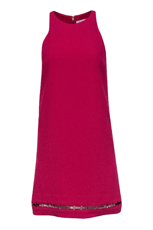 Lace - Embellished Women Dress for an Elegant and Sophisticated Appearance Lace - Embellished Women Dress for an Elegant and Sophisticated Appearance Trina Turk - Magenta Sleeveless Shift Dress w/ Hardware-Trimmed Hem Sz 0 Lace - Embellished Women Dress for an Elegant and Sophisticated Appearance Lace - Embellished Women Dress for an Elegant and Sophisticated Appearance Trina Turk - Magenta Sleeveless Shift Dress w/ Hardware-Trimmed Hem Sz 0