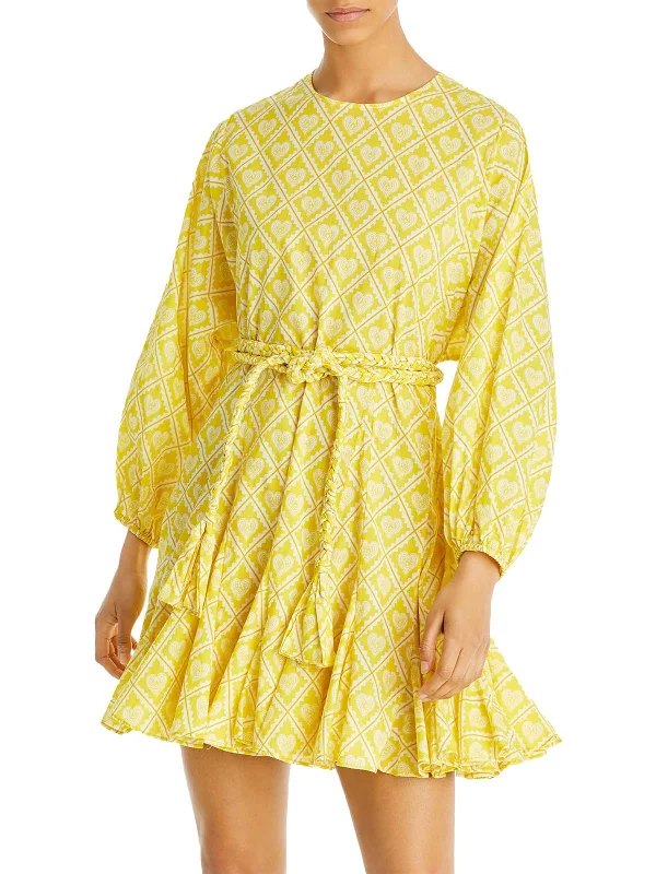 Printed Abstract Women Dress for a Modern and Artistic Appeal Printed Abstract Women Dress for a Modern and Artistic Appeal Womens Floral Print Mini Fit & Flare Dress