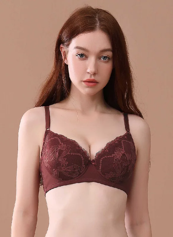 sexy backless push up bras Bra with a lace - trim for an elegant and delicate touch Amelia Lace Wired Lightly Padded Bra sexy backless push up bras Bra with a lace - trim for an elegant and delicate touch Amelia Lace Wired Lightly Padded Bra