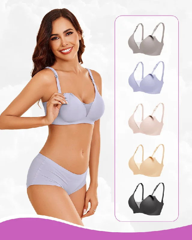 plunge bras for low cut tops Front - closure bras for easy on and off 2 Pack Nursing Bras Wireless Bralettes plunge bras for low cut tops Front - closure bras for easy on and off 2 Pack Nursing Bras Wireless Bralettes