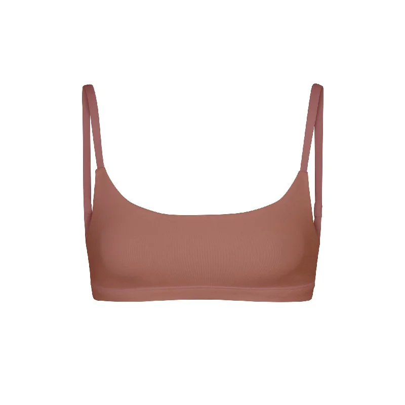 padded wireless bras for light support Strapless bras for wearing with strapless tops and dresses COTTON JERSEY SCOOP BRALETTE | ROSE CLAY padded wireless bras for light support Strapless bras for wearing with strapless tops and dresses COTTON JERSEY SCOOP BRALETTE | ROSE CLAY