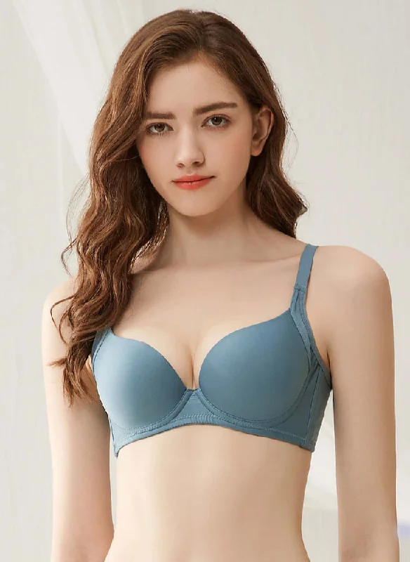 minimizer underwire bras for more control Bra with a textured fabric for added visual interest Kumo Modal Push Up Bra minimizer underwire bras for more control Bra with a textured fabric for added visual interest Kumo Modal Push Up Bra