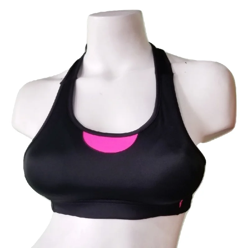 full cup bras for complete coverage Strapless bras for wearing with strapless tops and dresses LA Gear Sports Bra - Black & Pink full cup bras for complete coverage Strapless bras for wearing with strapless tops and dresses LA Gear Sports Bra - Black & Pink
