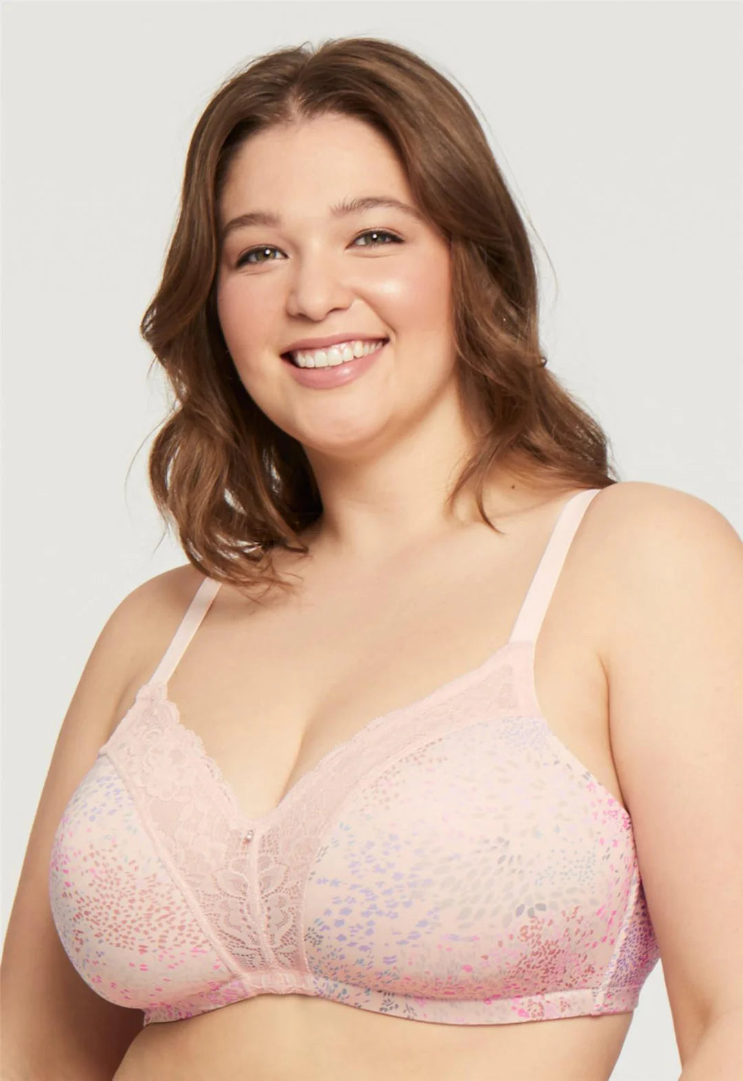 lace balconette bras for a luxurious feel Bra with a soft - touch lining for a luxurious experience Montelle 9326 Wire-Free Dream Bra in Flower Field lace balconette bras for a luxurious feel Bra with a soft - touch lining for a luxurious experience Montelle 9326 Wire-Free Dream Bra in Flower Field