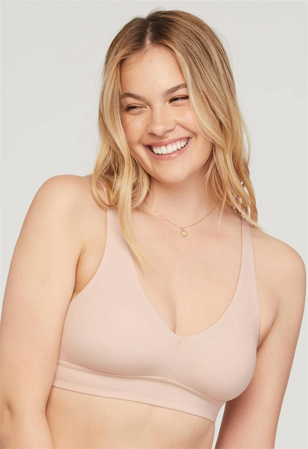 minimizer plus size bras for curvy figures Nursing bras for easy breastfeeding access​ Montelle 9335 Mysa Cup-Sized Bralette in Champagne