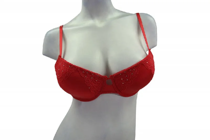 minimizer bras to reduce bust size Bra with a lace - trim for an elegant and delicate touch Red Lace & Bling Push-Up Bra minimizer bras to reduce bust size Bra with a lace - trim for an elegant and delicate touch Red Lace & Bling Push-Up Bra