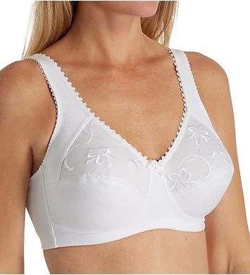 seamless bras for invisible under clothes Bra with a moisture - wicking memory foam cup for sweaty conditions Royce Grace White seamless bras for invisible under clothes Bra with a moisture - wicking memory foam cup for sweaty conditions Royce Grace White