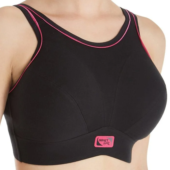 padded wireless bras for light support Bra with a soft - touch lining for a luxurious experience Royce Impact Free Sports Bra in Black padded wireless bras for light support Bra with a soft - touch lining for a luxurious experience Royce Impact Free Sports Bra in Black