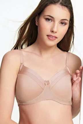 underwire sports bras for extra stability Bra with a lace - lined cup for a feminine and elegant look Royce Maisie Blush Wire Free Mastectomy Bra underwire sports bras for extra stability Bra with a lace - lined cup for a feminine and elegant look Royce Maisie Blush Wire Free Mastectomy Bra