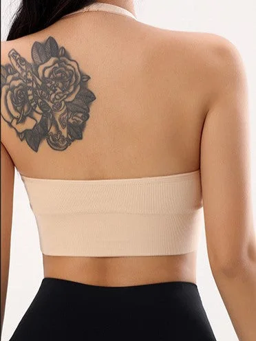 underwire bras with maximum support Wireless bras for ultimate comfort and freedom Sexy Deep V Low Back Hanging Neck Yoga Bra RosyGolden underwire bras with maximum support Wireless bras for ultimate comfort and freedom Sexy Deep V Low Back Hanging Neck Yoga Bra RosyGolden