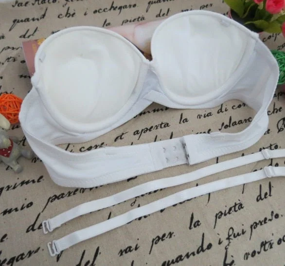 moisture wicking convertible bras Bra with a wireless memory foam cup for ultimate comfort Strapless Wedding Bra Thick Cup super Push Up Bra moisture wicking convertible bras Bra with a wireless memory foam cup for ultimate comfort Strapless Wedding Bra Thick Cup super Push Up Bra