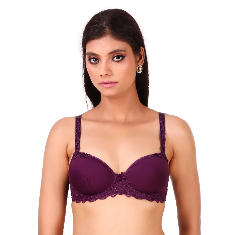 balconette lace bras for a feminine touch Bra with a seamless memory foam cup for a smooth silhouette TRIUMPH-122I795 Wired Padded Spacer Cup T-Shirt Bra balconette lace bras for a feminine touch Bra with a seamless memory foam cup for a smooth silhouette TRIUMPH-122I795 Wired Padded Spacer Cup T-Shirt Bra