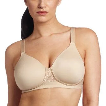 padded bras for added volume Bra with a plus - size bralette style for a trendy look​ Vanelle 71380 WireFree Moulded T-shirt Bra in Nude