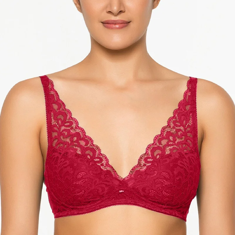bralette bras for a trendy and comfortable style Sports bras for high - impact activities and workouts WACOAL-IAT155 MYSTIQUE LACY PADDED NON WIRE BRA bralette bras for a trendy and comfortable style Sports bras for high - impact activities and workouts WACOAL-IAT155 MYSTIQUE LACY PADDED NON WIRE BRA
