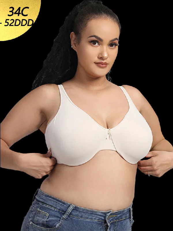 lace balconette bras for a luxurious feel Long - line bras for added support and a slimming effect Women's Comfort Non-Padded Minimizer Bra lace balconette bras for a luxurious feel Long - line bras for added support and a slimming effect Women's Comfort Non-Padded Minimizer Bra