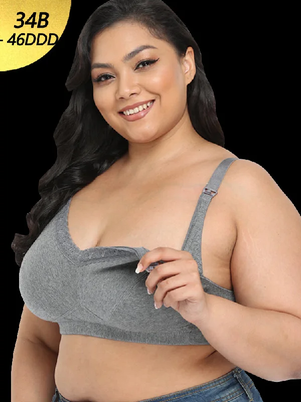 underwire bras with maximum support Nursing bras for easy breastfeeding access Women's Cotton Non-padded Breastfeeding Maternity Bra underwire bras with maximum support Nursing bras for easy breastfeeding access Women's Cotton Non-padded Breastfeeding Maternity Bra